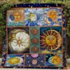 Hippie Quilt Blanket Ver 15  Quilt